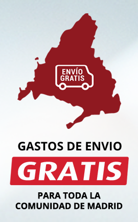 Envío gratuito para la Comunidad de Madrid