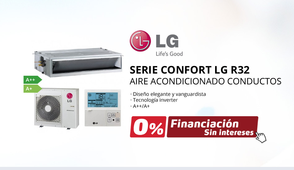 Aire Acondicionado Conductos LG Serie Confort
