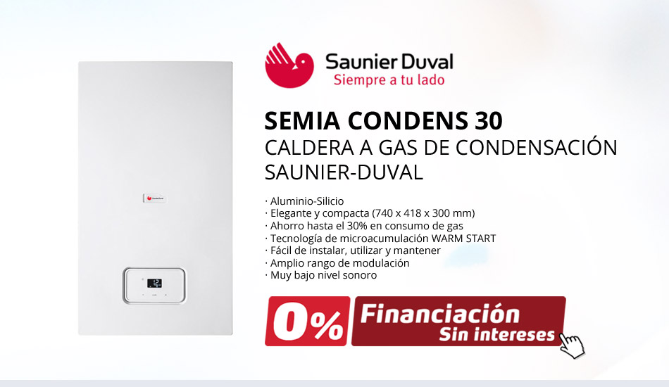 SEMIA CONDENS 30 - CALDERA A GAS DE CONDENSACIÓN SAUNIER-DUVAL