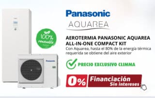 Aerotermia Panasonic Aquarea All-in-one Compact Kit